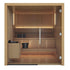 Sauna Intérieur Moderne Libera Glass d'Auroom
