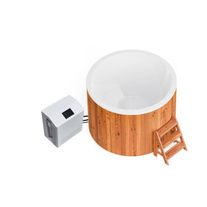 Scandinavian Circular Cold Tub With Water Chiller (2-4 People)