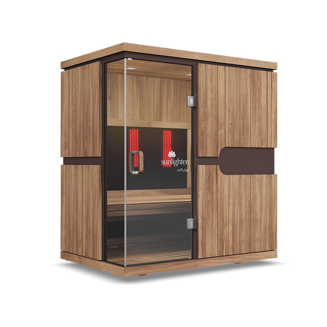 Sunlighten mPulse cONQUER Smart 3 Person FullSpectrum Infrared Sauna