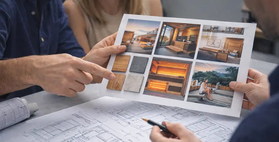 Understanding Your Vision & Your Space For building The Custom Sauna Room