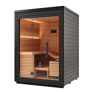 Aura Modern Ergonomic Outdoor Sauna