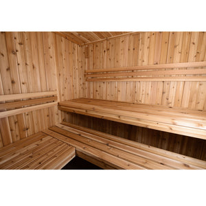 Almost Heaven Bridgeport 6 Person Respite Series Indoor Sauna