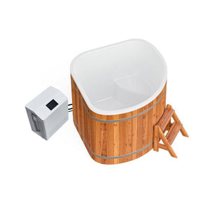 Scandinavian Corner Cold Tubs With Water Chiller (1-2 Person)