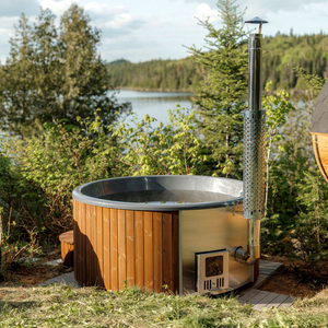 Scandinavian Premium 6 Person Wood-Fired Hot Tub