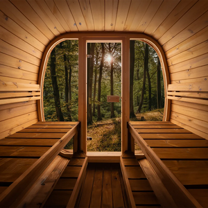 Scandinavian Equinox Outdoor Cube Sauna (7 x 7'6")