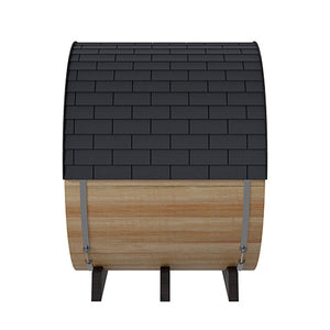Finnmark Infrared & Traditional Finnish Barrel Sauna (6x6)