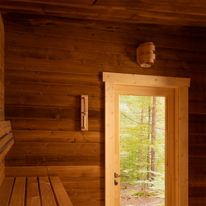 Sauna Extérieur Boréal Scandinave en Cabine