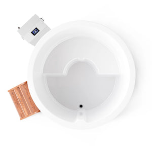 Scandinavian Circular Cold Tub With Water Chiller (2-4 People)