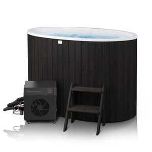 Scandinavian Oval Cold Plunge With Water Chiller (1 & 2 Person)