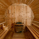 Almost Heaven Audra 2-4 Person Canopy Barrel Sauna (6'x6')