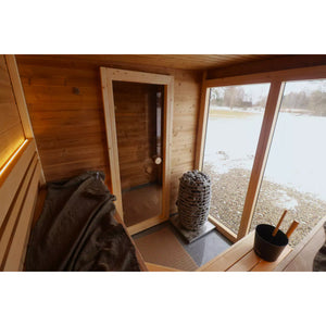 Patio M Outdoor Cabin Sauna With Changing Room