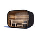 Solace Round Cube Outdoor Cube Sauna For 6 People