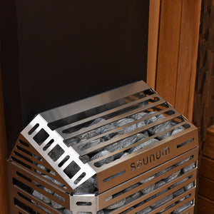 Saunum AIR 10 Air Series, 9.6kW Sauna Heater w/Climate Equalizer