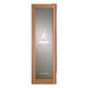 Full Glass Etched Sauna Door by Saunacore