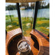 Sauna Extérieur de Luxe Moderne Hele Glass Single de Haljas
