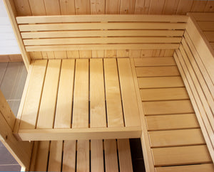 Sauna Intérieur Traditionnel Saunalife X7 pour 4 à 6 Personnes 