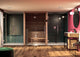 Cala Glass Modern Indoor 2 Person Sauna by Auroom