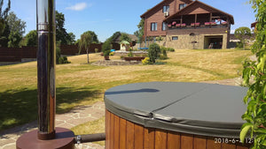 Scandinavian Family Wood-Fired Hot Tubs (6-8 People)