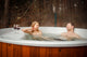 Scandinavian Circular Wood-Fired Hot Tubs (6-8 People)